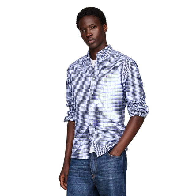 Camisa Tommy Hilfiger Heritage Oxford Gingham para hombre