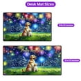 thumbnail image 5 of Happy New Year Labrador Retriever Family Cheer Winter Midnight Firework Desk Mat Full Keyboard Mouse Pad Lab Dog Lover Gifts Large Mousepad - 02025, 5 of 5