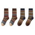 thumbnail image 2 of Roncen Wool Socks - Vintage Winter Warm Wool Socks for Women, Soft Cozy Thick Knit Boots Sock Gifts for Women Men, 2 of 3