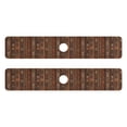 thumbnail image 7 of Yayeee Faucet Mat for Kitchen Sink 30" Diatomite Long Splash Guard Pad, Brown Tribal Pattern, 2 Pack, 7 of 7