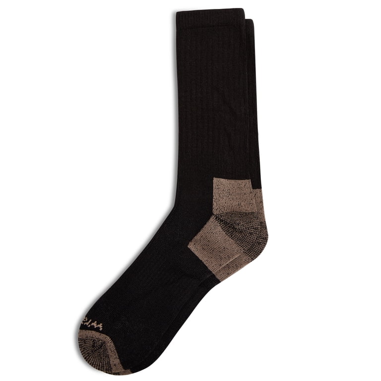 Wrangler Men's Relaxed Fit Crew Socks 6-Pack, Full Cushion photo 6