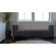 thumbnail image 2 of Reese Tufted Sofa Bed Daybed Jet Black, 2 of 9