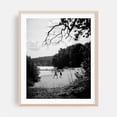 thumbnail image 2 of Centennial Beach 04 - Hudson Massachusetts Photography Beach Black and White Nature Landscape Summer Scenic Vintage Unframed Wall Art Print 36 x 48 inches, 2 of 13