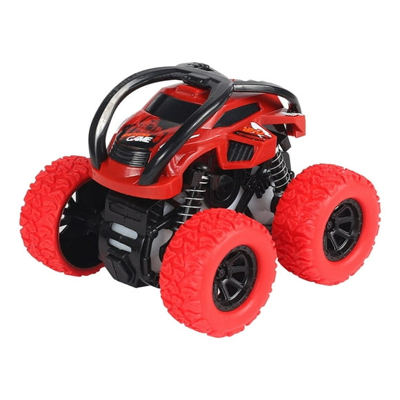 Wamans Car Toys for 5+ Year Old Boys Inertial Four-Wheel Drive Off-Road Vehicle Stunt Climbing Car Model Anti-Fall Car Children's Toy Christmas Gift Best Car Toys for 2 Year Old Boy