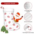 thumbnail image 5 of Yiaed Hand Drawn Strawberry Print Christmas Stockings, Christmas Stockings Hanging Ornaments, Christmas Stockings for Family Christmas Holiday Decorations, 5 of 7