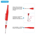 thumbnail image 4 of Deep Hole Marker Pens, 6Set refillable Ink Pen with Extra Ink, Black, Red, Blue, 4 of 6