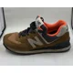 thumbnail image 5 of New Balance Sneakers Mens Sz 6 574 ML574HVB Brown Running Athletic Casual Shoes, 5 of 6