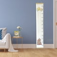 thumbnail image 3 of Baby Growth Height Chart, Hanging Ruler Wall Decals for Kids Boys Girls, No Odor Cloth and Wood Removable Measure Wall Ruler for Children, 3 of 8