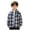 Blue, variant on JUMEYU Boys Flannel Long Sleeve Shirt Children's Spring And Autumn Boy Shirt Plaid Shirt Long Sleeve Plaid Top Coat Kids Fleece Jackets 7T 8T (Blue,7-8 Years)