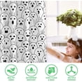 thumbnail image 6 of Halloween Shower Curtain, Halloween Ghost Spooky Shower Curtains for Bathroom, Halloween Home Decor Waterproof Fabric with Hooks 72x72 Inch, 6 of 6