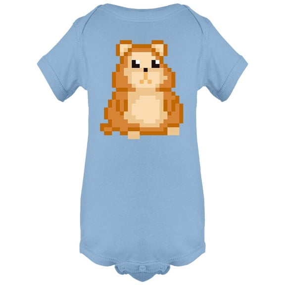 Pixel Hamster Bodysuit Infant -Image by Shutterstock,  24 Months