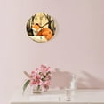 thumbnail image 3 of 10 Inch Wall Clock Battery Operated Silent Clock Decorative for Office, Kitchen, Outdoor, Living Room，Cute Red Fox Sleeping in The Forest Beautiful Pattern, 3 of 4