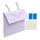 thumbnail image 4 of Bolsa de hielo refrescante para jaula de mascotas, reutilizable, aislante, lavable y portátil. Morado con 2 cajas, 4 of 9
