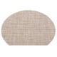 thumbnail image 5 of Mantel semicircular de PVC con aislamiento térmico, mantel individual para bistec (lino) Likrtyny Para estrenar, 5 of 6