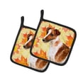 thumbnail image 1 of Carolines Treasures BB9908PTHD Smooth Fox Terrier Fall Paire de Porte-Pots, 1 of 1