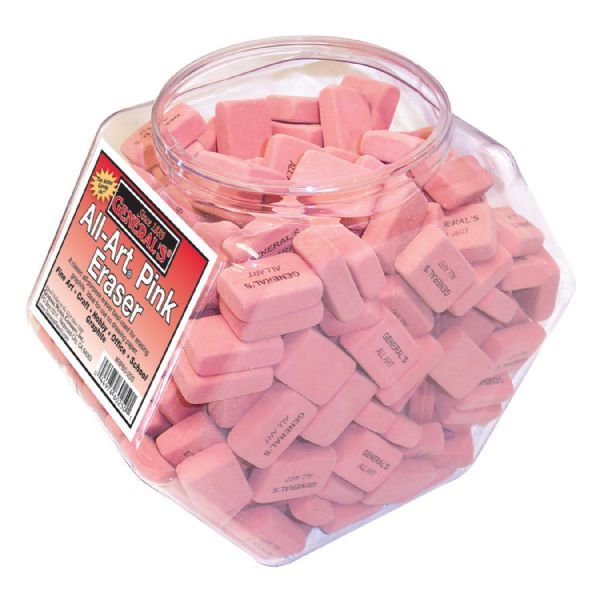Erasers in Pink