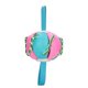thumbnail image 2 of Interactive Outdoor Fly Ball Flying Saucer Ball Interesting Dog Soccer Toy with Straps Pink Blue, 2 of 5