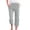 Army Green, variant on Women's Solid Corset Leg Cropped Casual Pants Mint Green XXXXL