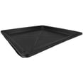 thumbnail image 3 of Performance Tool W4062 22 Inch by 22 Inch Plastic Drip Pan - Chemical-Resistant Polypropylene for Garage, Bath, Plumbing, Emergencies, Vehicle Repairs, Oil Change, Pour Spout, Catch Leaks - Black, 3 of 7