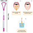 thumbnail image 4 of Cepillo de limpieza de lengua de 3 piezas, raspador de lengua de silicona, raspador de lengua, cepillo de lengua, cuidado Dental bucal, previene el mal aliento, 4 of 5