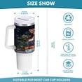 thumbnail image 3 of Water Bottle Insulated Tumblers Water Cup Water Jug Coffee Cup Travel Water Bottle Durable and Fashionable Warm Christmas Rabbit Cartoon, 3 of 8