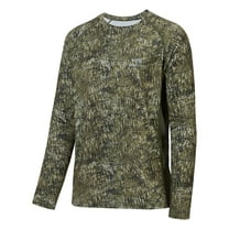Bassdash FS13M Men's Hunting Camo Performance Long Sleeve Shirt Fishing UPF50 