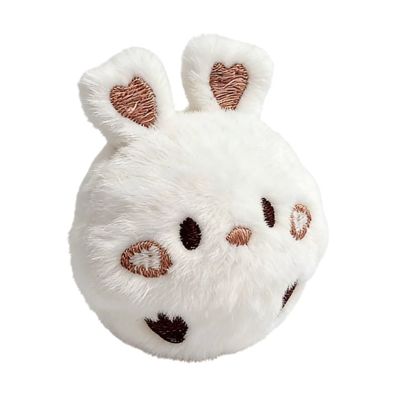 LLDYYDS Soft Plush Rabbit Dog Chew Toy, Cute Cartoon Stuffed Squeaky Toy for Puppy Small Dogs Teething Play