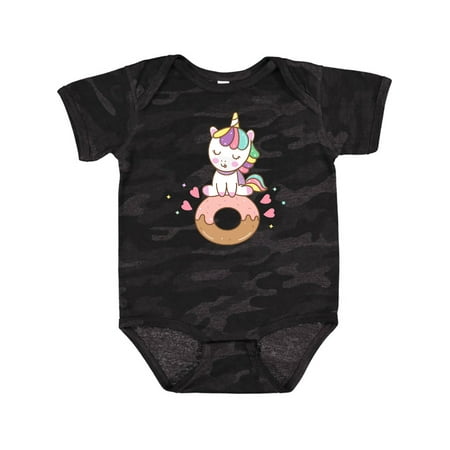 

Inktastic Unicorn Doughnut Gift Baby Boy or Baby Girl Bodysuit