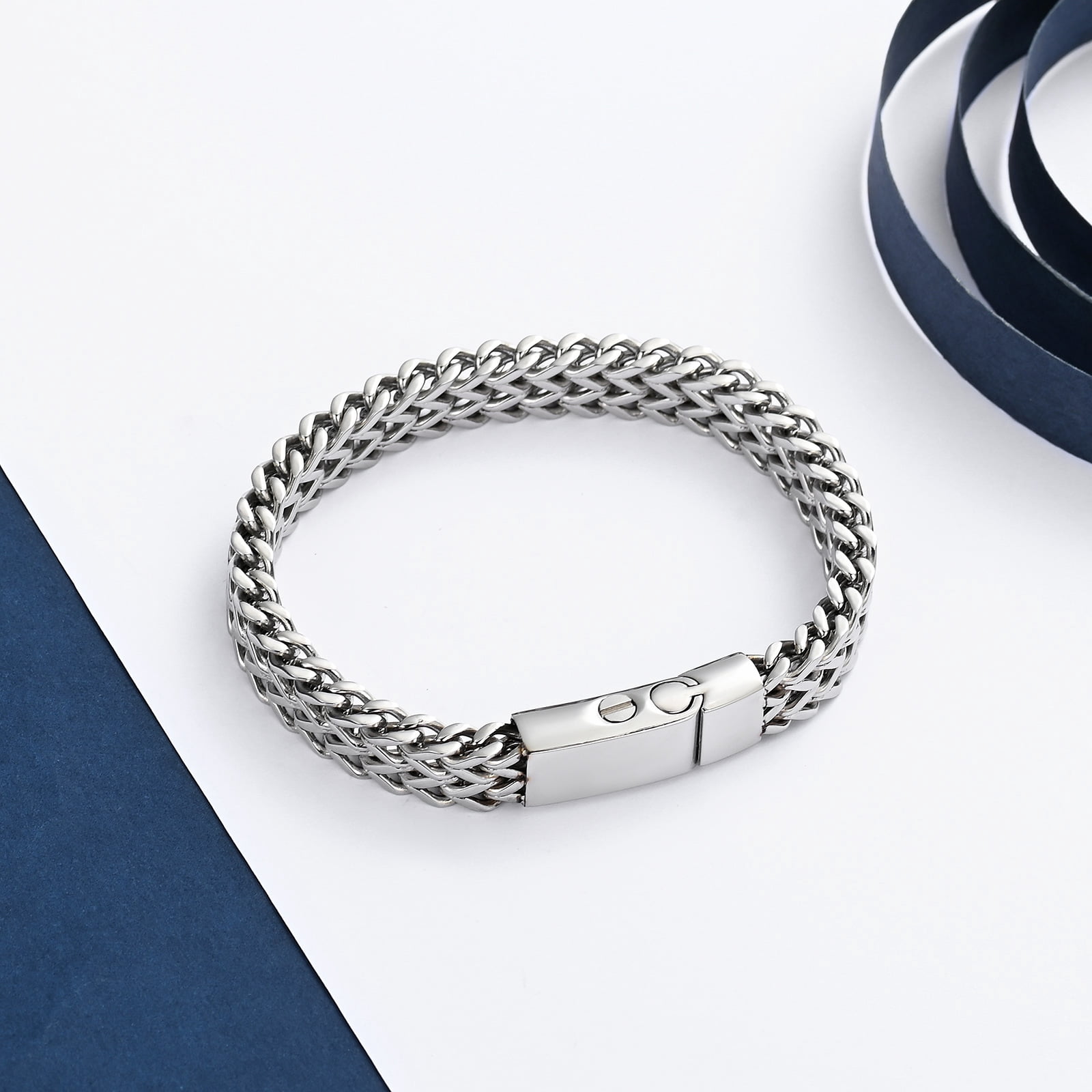 Cremation Bracelet for Ashes for Men Women- Stainless Steel  Urn Bracelet Keepsake Ash Holder Cremation Memorial Jewelry