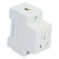 Power Socket Modular 6Pcs Berm Power Socket Modular Breaker Din Rail