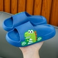 thumbnail image 2 of House Slippers for Kids Kids Girls Cloud Slides Boys Slip On Sandals Comfort Thick Sole Slippers Summer Shower Shoes Non-Slip Pool Beach Water Shoes, 2 of 4