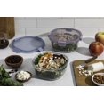 thumbnail image 2 of Ello Color Lock 7 Cup 4PC, 2 Pack Glass Meal Prep Sets Leak-Proof Glass Food Storage Containers with Airtight BPA-Free Plastic Lids, Dishwasher, Microwave, and Freezer Safe, Desert Festival, 2 of 7