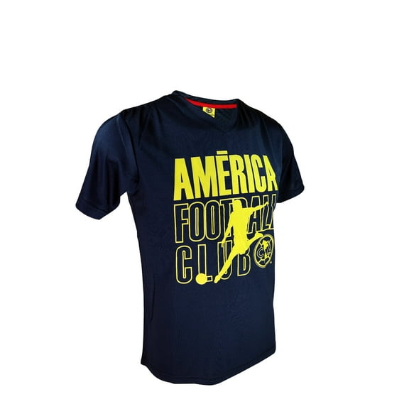 Rhinoxgroup Youth Club America Soccer Poly Shirt Soccer Youth Jersey -12 YS