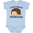thumbnail image 3 of Inktastic I give great hedgehugs with Cute Hedgehog Boys or Girls Baby Bodysuit, 3 of 5