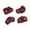 MAROON, variant on Playset Climbing Rocks – 4 PC Set
