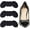 Black, variant on SUWU Heel Pads for Shoes Big Heel Inserts for Women Anti-Slip Heel Grips Liner Cushions Inserts for Women Men Shoe Heel Inserts Prevent Rubbing Blisters Heel Slipping(4Pairs)