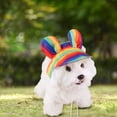 thumbnail image 4 of Dog Baseball Cap - Polyester, Ear Holes, Adjustable Drawstring, Sun Protection for Small-Medium Dogs, 4 of 6