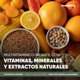 thumbnail image 4 of Tiny Giants Multivitamínico Infantil Health Hack con Calcio Zinc Complejo B Vitamina D Extractos Naturales Sin Azúcar 60 Cápsulas, 4 of 8