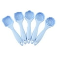 thumbnail image 2 of 5pcs Moon Cake Moulds for Baking Easy Demoulding Pastry Tools for Homemade and Festive Treats Sky Blue, 2 of 7