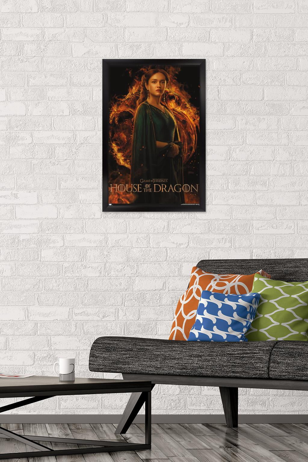 House of the Dragon - Alicent One Sheet Wall Poster, 14.725" x 22.375" Framed