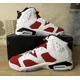 thumbnail image 2 of Ni - ke Ni - ke Air Jordan 6 Retro Carmine Red White Black 384665-106 GS Sizes, 2 of 5