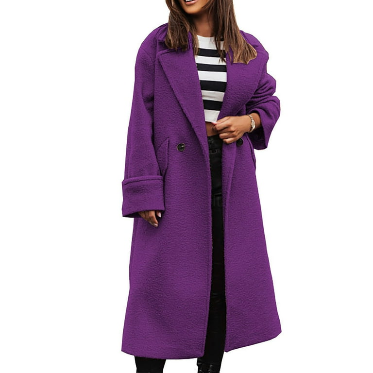 Lavender pea coat discount