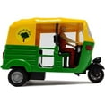 thumbnail image 1 of Indian Auto Rickshaw Tuk Tuk Figurine for Home Decoration (Multi Colour, 11cm), 1 of 2