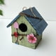 thumbnail image 3 of Casas de para Pájaros para Colgar Exterior, Jardín, Patio, Casas Decorativas para Pájaros, Casa de Pájaros Pintada para Exteriores Verde DYNWAVEMX casas de aves, 3 of 6