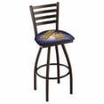 thumbnail image 6 of Utah 36 Inch L014 Black Wrinkle With Ladder Back Bar Stool, 6 of 7
