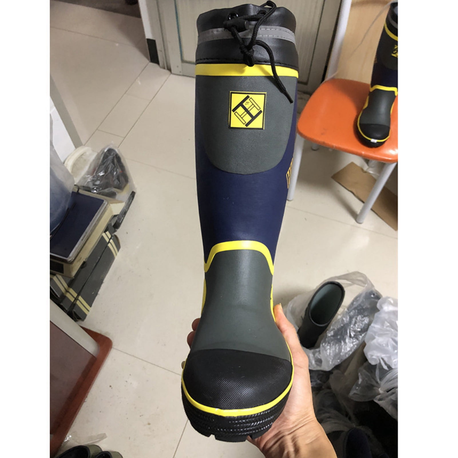 Waterproof Boot,Rubber Boots Steel Head Working Boot Rubber