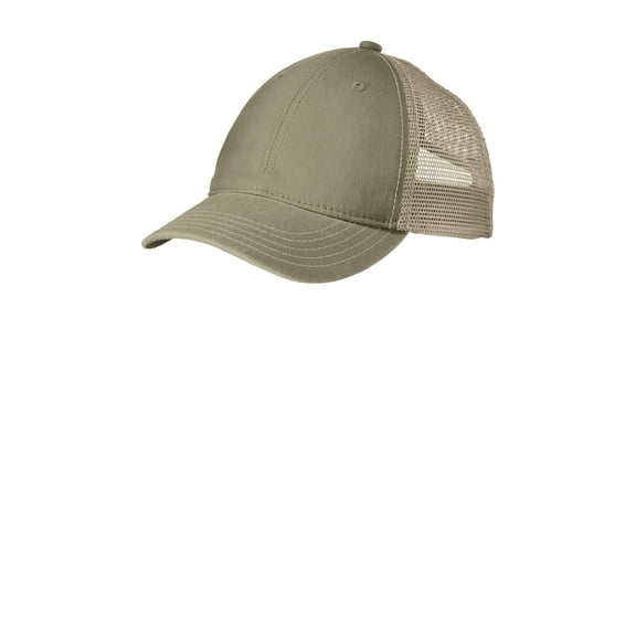 District Super Soft Mesh Back Cap. DT630 - OSFA Olive/ Khaki