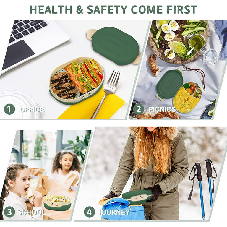 High Quality Hot Sale Cute Korean Thermal Stackable Bento Lunch Box Leak  Proof Stainless Steel Bento Box Kids Portable Picnic School Food Container  From Cl2019017, $15.84