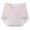 Gray, variant on Lovzfmll Women's Period Underwear, Plus Size Leakproof Menstrual Panties, Comfort Solid Color Breathable Cotton Physiological Briefs