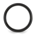 thumbnail image 2 of Chisel Black Titanium Polished With Grey Carbon Fiber Inlay 8.00mm Band Size 11 Jewelry for Women, 2 of 6